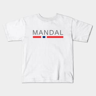 Mandal Norge | Norway Kids T-Shirt